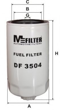 MFILTER DF 3504 Fuel filter